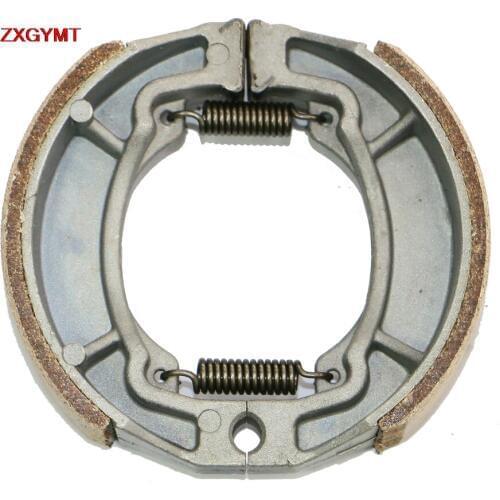 Semi Metallic Disc Brake Pads Set fit for SUZUKI FR 70 FR70 1974 - 1976 Front Rear Shoe Drum 76 74 75