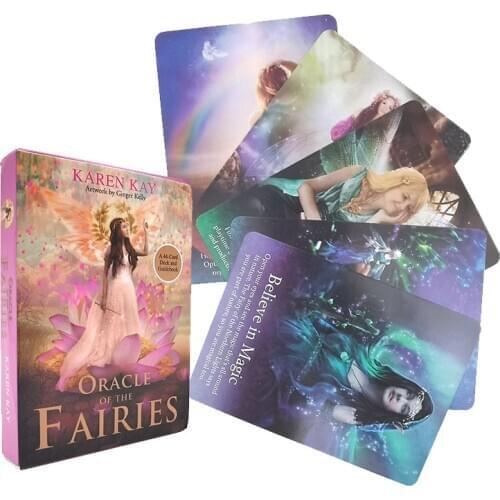 Oracle Tarot Cards oracle of the fairies Card Board Deck Games Palying Cards For Party Game