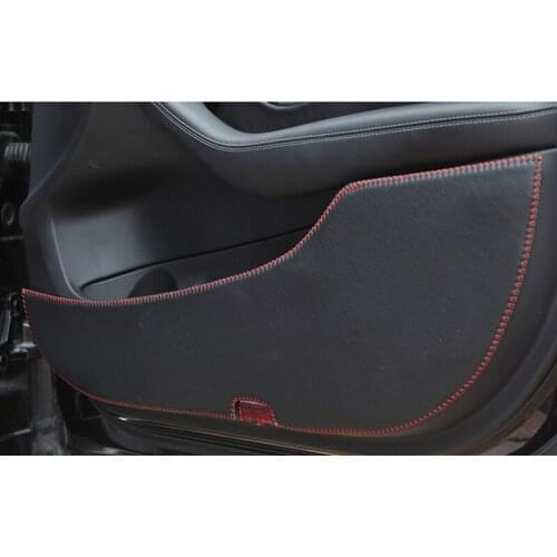 Fit For XR-V UR-V Fit Vezel Avancier Crider Jade Spirior City Greiz Gienia Elysion Leather car door Anti-kick pad mats protector