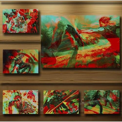 Marvel Winter Soldiers Canvas Painting Poster Wall Street Art Creative Print Cafe Bar Dorm Living Room Retro Decor Mural