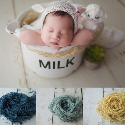 Newborn Photography Props Retro Hemp Backgound Balnket Linen Mat Pad Studio Shoot Fotografia Accessories Baby Photo Props