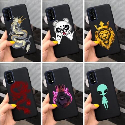 Luxury Painted Cover For Oppo Realme X7 Pro Ultra Case Soft Silicone Fundas Phone Cases For Realme X7 X 7 Pro Ultra Cover Bumper