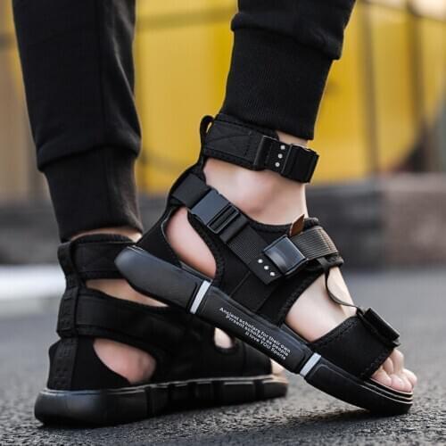 Unisex Summer Slides Mens High Top Shoes Women Gladiator Sandals Designers Platform Comfortable Beach Male Canvas Men Sandalss