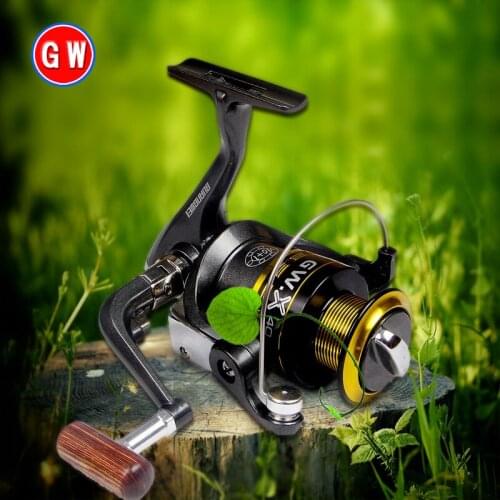 GWX20/30/40/50/6011-axle metal front unloading spinning wheel for long-distance fishing reel reel grips