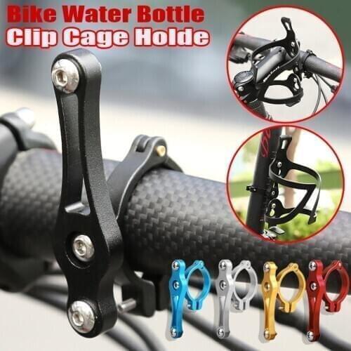 Bike Bicycle MTB Water Bottle Clip Cage Holder Clamp Handlebar Bracket Mount Seatpost Handlebar Front Fork Frame Tube