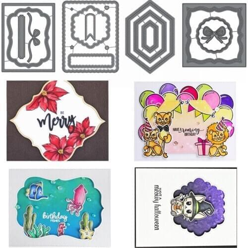 Coverplates Frames For Card Making Metal Cutting Dies Stencils 2020 For Scrapbooking Album Decoration Embossed Crafts Cards
