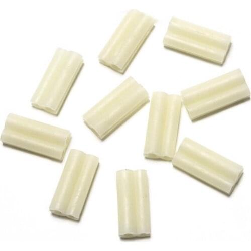 10Pcs Fishing Clip Lightstick Fluorescent ABS Dark Glow Sticks Clip Holder for Night Fishing Fishing Clip Lightstick