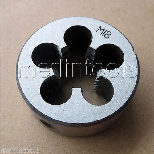 18mm x 2.5 Metric Left hand Thread Die M18 x 2.5mm Pitch