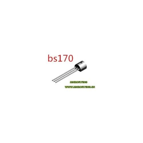 20pcs BS170 MOSFET N-Channel 60V 50mA TO-92