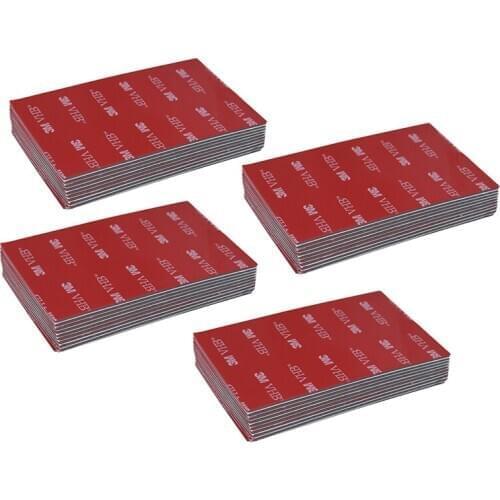 Die Cut Shape Square 3M VHB Thickness 1.1mm Foam Tape Acrylic Adhesive Double Sided Square Stickers Various Sizes