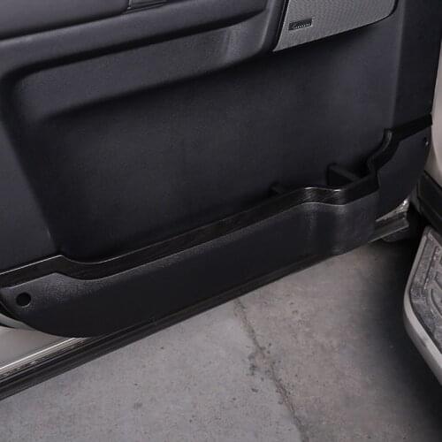 4pcs/set ABS Chrome Interior Door Decoration Strips Cover Trim For Land Rover Discovery 4 LR4 2010-2016 Auto Accessories