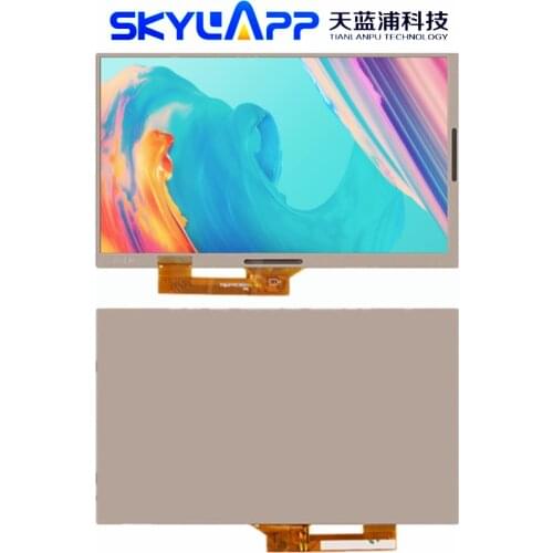 Original 7 inch for YQL070CNIS30-K1,FY-30-CLAG070NQ01,FPC-Y83509 V02 LCD screen 164*97mm 30 pin display panel (without touch)