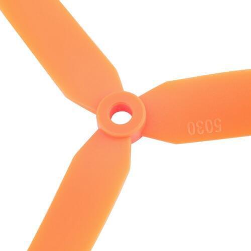ABWE 5030 3-Blades Direct Drive Propeller Prop CW/CCW for RC Airplane Aircraft (Orange)