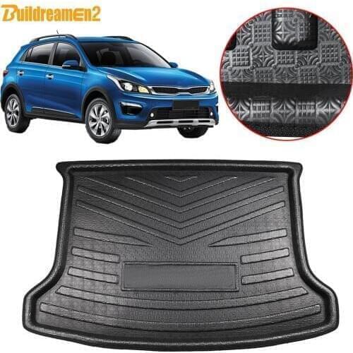Buildreamen2 For Kia KX Cross Car Accessories Tail Tray Boot Liner Trunk Mat Floor Luggage Cargo Carpet Mud Protection Pad