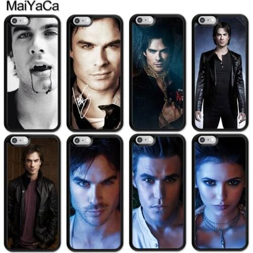 MaiYaCa Ian Somerhalder The Vampire Diaries Case For iphone 12 mini 11 Pro MAX X XR XS MAX SE 2020 6S 7 8 Plus 5S Cover
