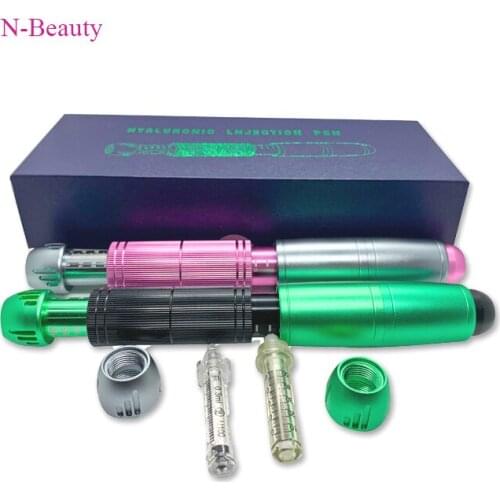 Hyaluron acid pen needle free injection double head 0.3ml 0.5ml 2 in 1 hyaluronic acid filller pen for lip enhance