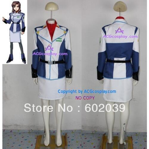 Gundam SEED Destiny Murrue Ramius Cosplay Costume ACGcosplay Good Quality include belt