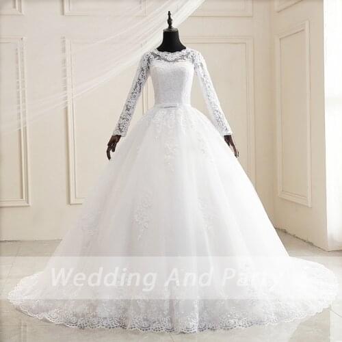 HEULORIA Long Wedding Dresses
