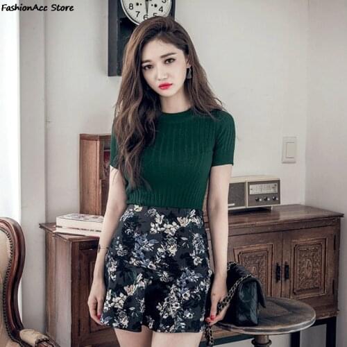 HFSHy Women's Knitted T-shirts