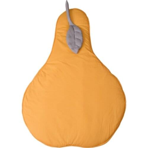 Newborn Baby Cotton Crawling Carpet Blanket Pear Shape Crawling Play Mat Rug Kid Children Room Decor 69HE