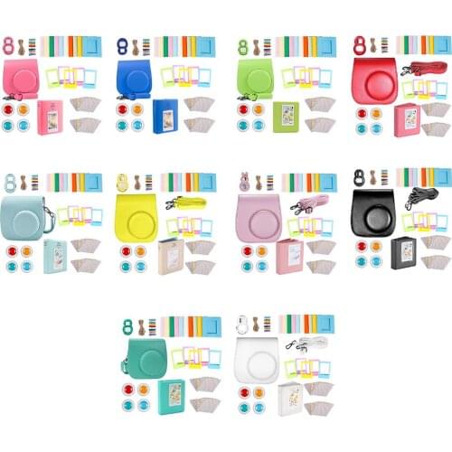 9 in 1 Camera Accessories Set Album Frame Sticker Mirror Originality Unique Fashion Custom for Instax Mini 8 8 and 9