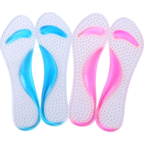 Non-Slip Foot High Heels Shoes Pad Feet Care Tool Women Silicone Gel Massage Arch Support Insoles Flatfoot Prevent