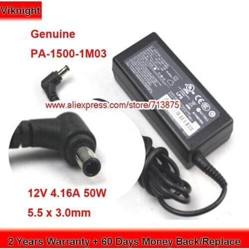 Genuine PA-1500-1M03 50W Charger 12V 4.16A AC Adapter for LITEON 542772-003-99 Laptop Power Supply