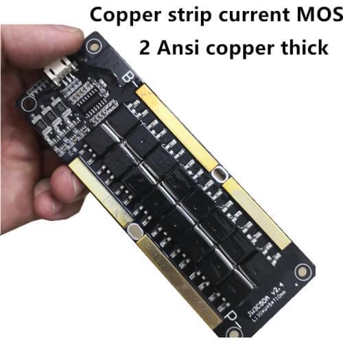 Factory direct sale 3S BMS 50A Balance for Li-ion 18650 BMS battery protection board Head inverter battery pack