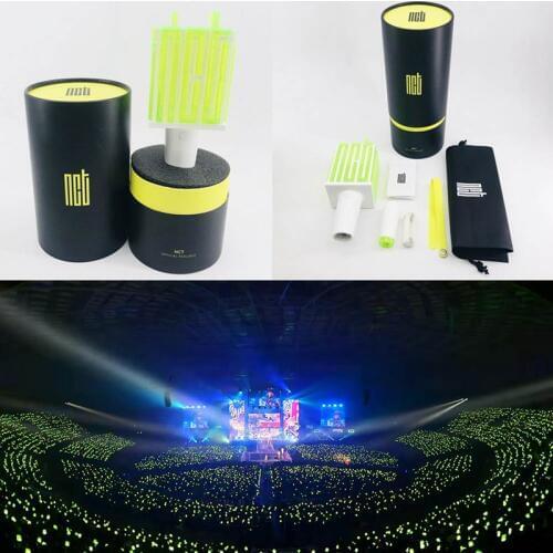 LED NCT 127 Fan-made Stick Lamp Hiphop Lightstick Music Concert Lamp Fluorescent Stick Aid Rod Fans Gift Stationery Set