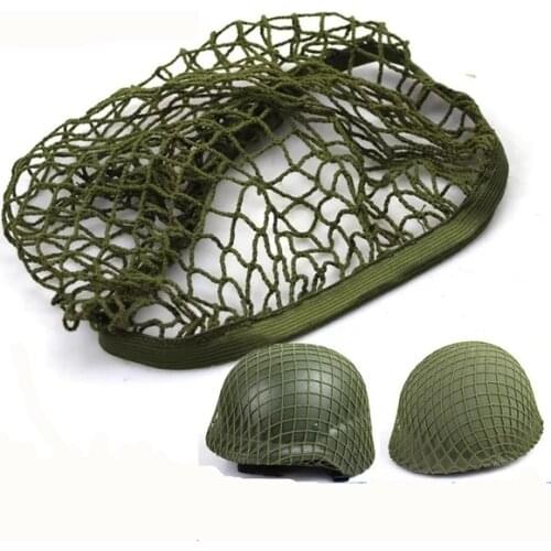 Only Net Cover MK2 M1 M35 Helmet Net Cover Army Green Replica WW2 WWII