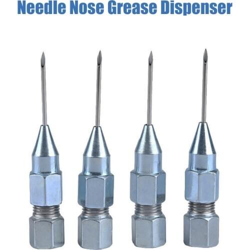 1PC Needle Nose Grease Gun Dispenser Nozzle Adaptor Accessories Removable