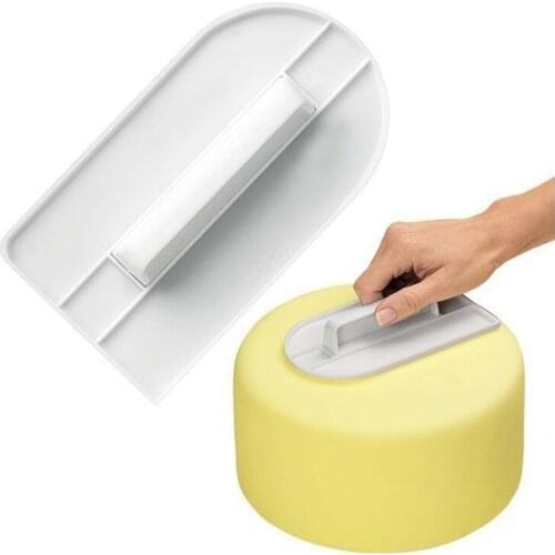 Plastic Cake Smoother Polisher Tools Decorating Fondant Sugar Craft Cake Spatulas Baking Tools Kitchen Tool