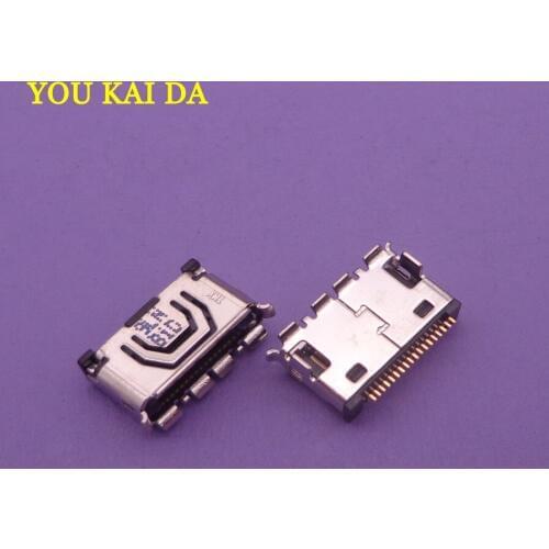 10pcs for LG KG800 usb jack connector 18p 18pin female mobile phone usb data cable socket female end charging port usb plug