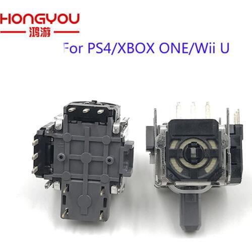 100Pcs for Wii U Pro Axis Sensor Modu For XBOX ONE Original 3D Analog Stick Joystick for PS4 GamePad Controller Replacement