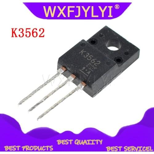 5pcs/lot K3562 2SK3562 TO-220F 6A 600V 40W