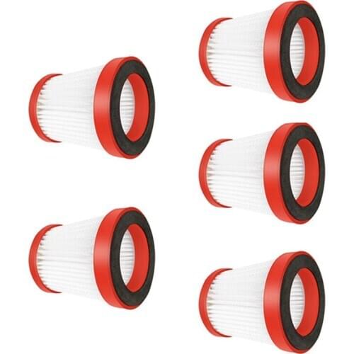 5Pcs Filter for Xiaomi Deerma VC01 Handheld Vacuum Cleaner Accessories Replacement Filter Portable Dust Collector