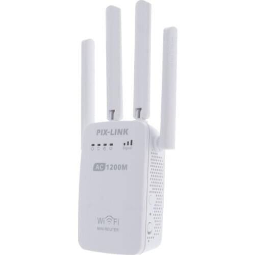 AC1200Mbps 2.4 / 5GHz Wifi Repeater & Router Wireless Range Extender Network