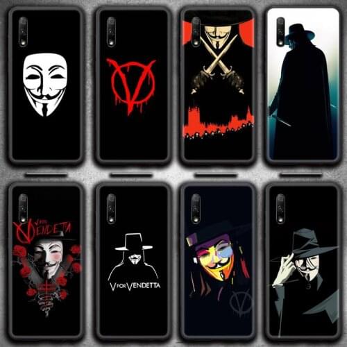 V for Vendetta Phone Case For Huawei Nova 6se 7 7pro 7se honor 7A 8A 7C 9C Play