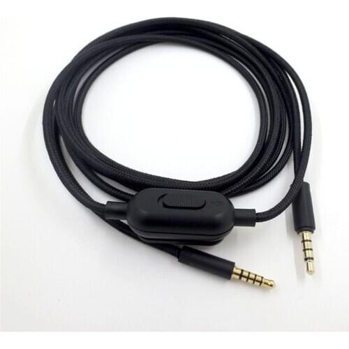 3.5mm to 3.5mm Aux Cable for Logitech G433 G233 G Pro/ G Pro X Kingston HyperX Alpha Headphone Audio Cable Wire