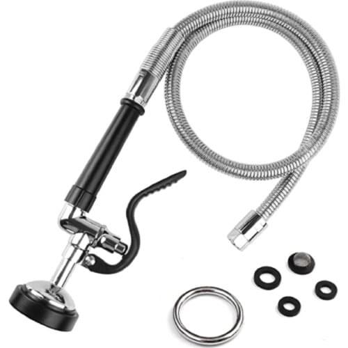 Spray Valve With 96cm Pre-rinsing Hose Kitchen Dishwashing Shower Hose Bathroom Faucets Shower System
