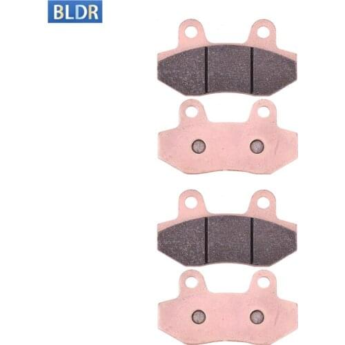 Long Life Front Rear Brake Pads Kit For CPI X-Large 250 XR 250 XR250 For GOES G125X G125 G 125 X For HP POWER Chromel 125 4T LC