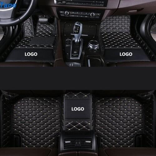 Tane leather car floor mats For chevrolet captiva aveo t300 tahoe cruze 2012 lacetti colorado accessories carpet rug