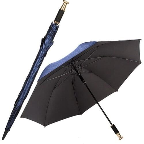Beautiful Fully Automatic Long Umbrella Creative Academia Umbrella Chinese Waterproof Outdoor Strong Paraguas Rain Gear EH50UM