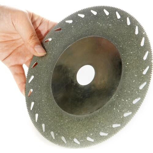 Electroplated Diamond Great Wall Teeth Drip Saw Blade for cutting automobile sealing strips forturetools