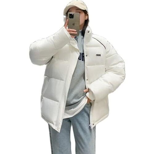 Fashion Winter 2021 Womens Coats New Bread Clothes Female Korean Version Loose Stand-up Collar Temperament Female Winter Coat