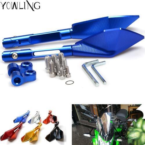 Motorcycle Mirrors motorbike moto CNC Rearview side Mirror Aluminum For HONDA CBR600RR CBR600 RR SUZUKI GSXR1000 GSXR600 GSXR750