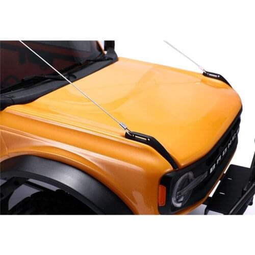 Durable Front Crossing Steel Cable Line for TRX-4 BRONCO RC Car Shell DIY Modification Upgrade Part