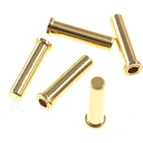 50 Pcs PCB Solder Pin Receptacle For TC2050-Clip TC2050-NL Diameter 0.8 MM Plug Press-fit Contact Clip Pre-loaded Socket