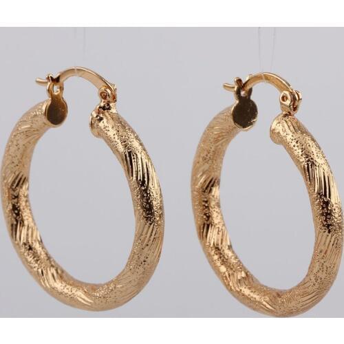 Beadsland Cooper Earrings 3CM Diameter Fashion Jewelry Women Gift