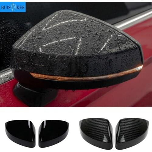 Replacement Side Mirror Cap Covers for Audi A3 S3 8V RS3 Glossy Pearl Black 2013 2014 2015 2016 2018 2017 2019
